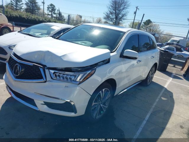 5J8YD3H58KL009251 Acura Mdx Tech Pkg