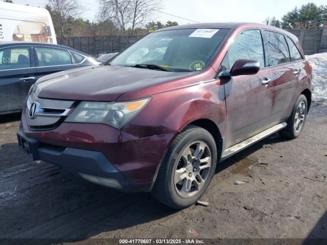 2007 ACURA MDX 2HNYD28487H500823 Photo 1