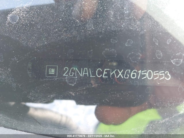 2GNALCEKXG6150553 Chevrolet EQUINOX LT