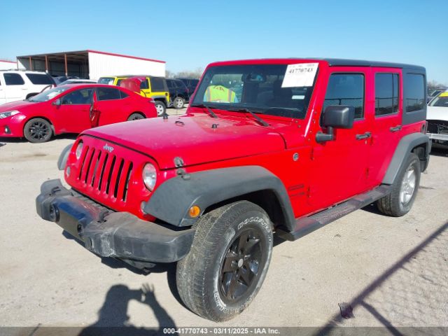 1C4BJWDG8JL895270 Jeep Wrangler Jk Unlimited Sport S 4x4