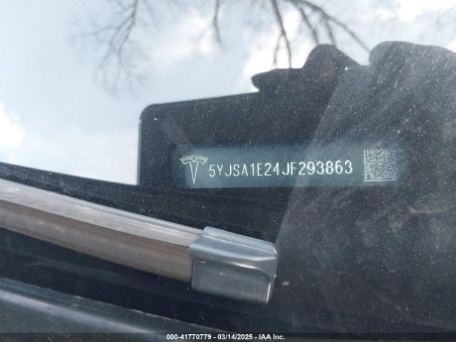2018 TESLA MODEL S 5YJSA1E24JF293863 Photo 8