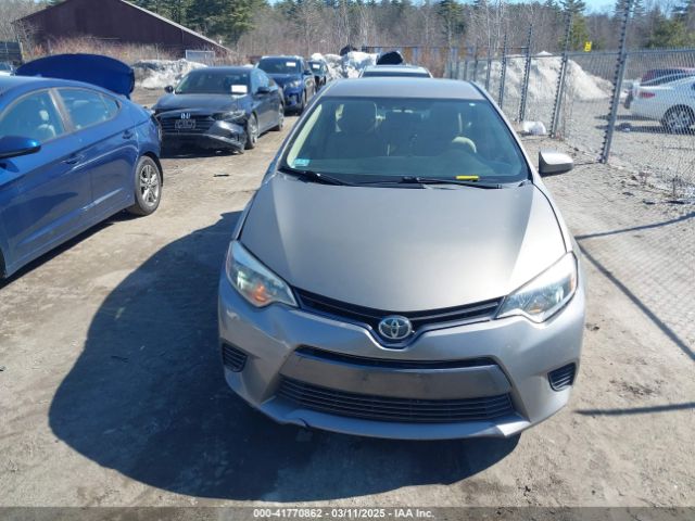 2T1BURHE4FC400837 Toyota COROLLA LE