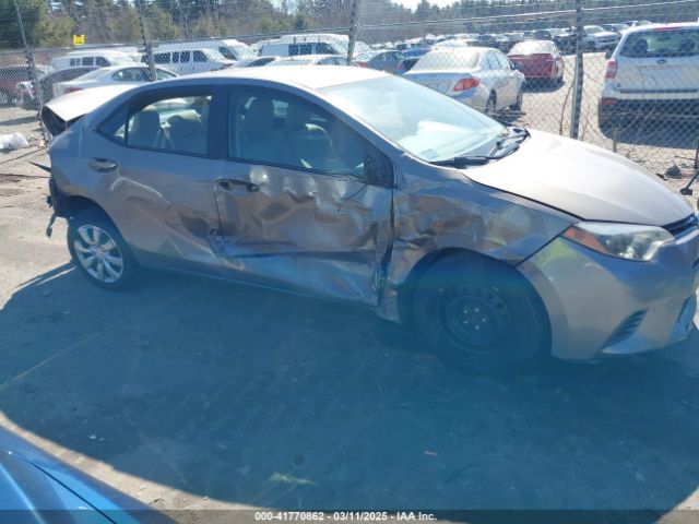 2T1BURHE4FC400837 Toyota COROLLA LE
