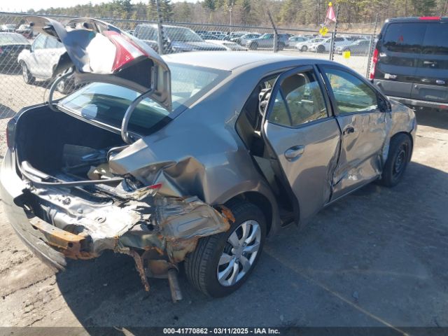 2T1BURHE4FC400837 Toyota COROLLA LE