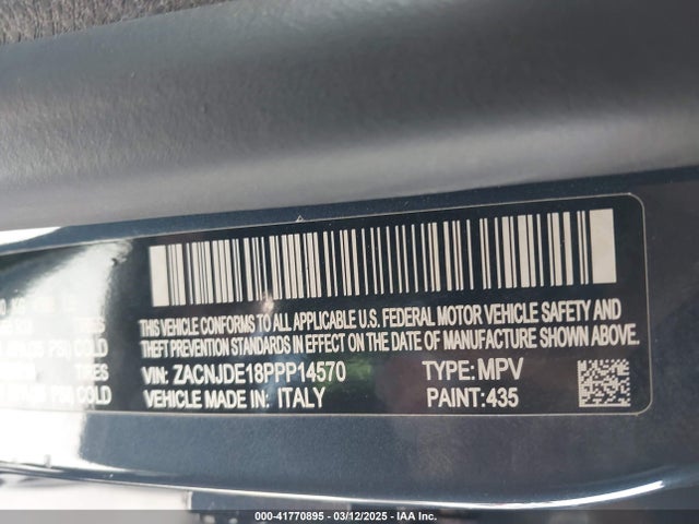 Jeep Renegade 2023 ZACNJDE18PPP14570 Image 9