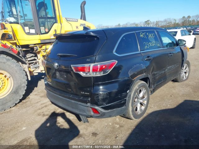 5TDBKRFH4ES034791 Toyota Highlander Le Plus V6