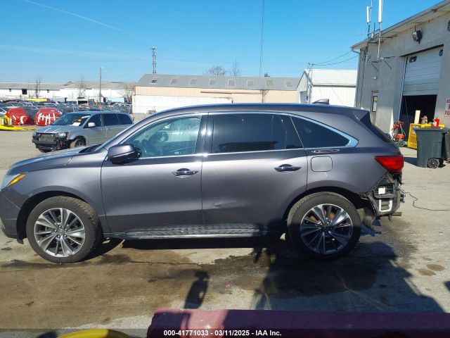 5FRYD4H56HB033627 Acura Mdx Technology Package