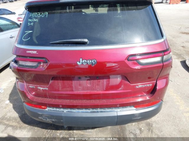 1C4RJKBG8M8205423 Jeep Grand Cherokee L Limited 4x4