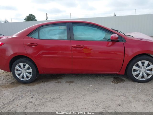 5YFBURHE2EP154899 Toyota COROLLA LE