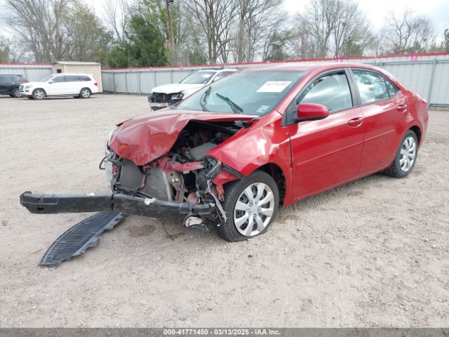 5YFBURHE2EP154899 Toyota COROLLA LE