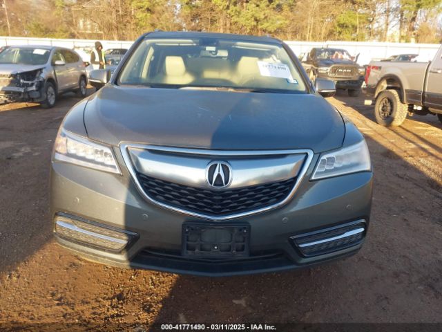 5FRYD4H89FB009782 Acura Mdx Advance Pkg W/entertainment Pkg