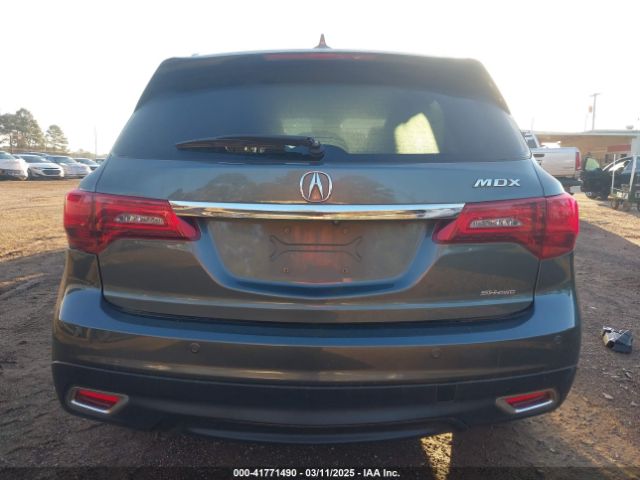 5FRYD4H89FB009782 Acura Mdx Advance Pkg W/entertainment Pkg