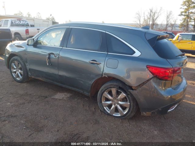5FRYD4H89FB009782 Acura Mdx Advance Pkg W/entertainment Pkg