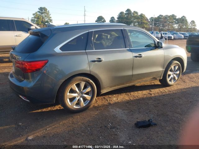 5FRYD4H89FB009782 Acura Mdx Advance Pkg W/entertainment Pkg