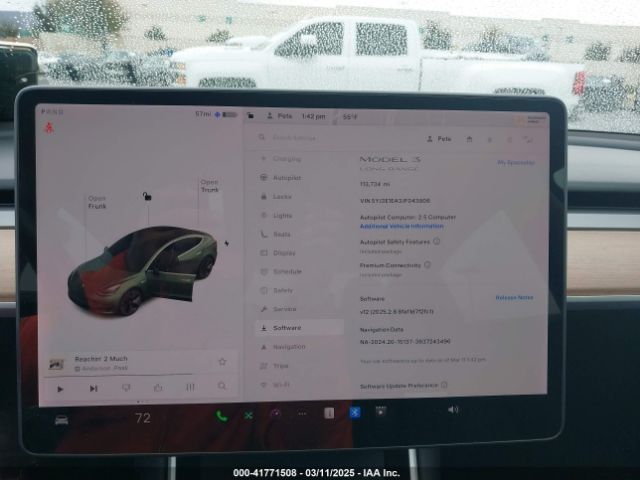 5YJ3E1EA3JF043806 Tesla MODEL 3