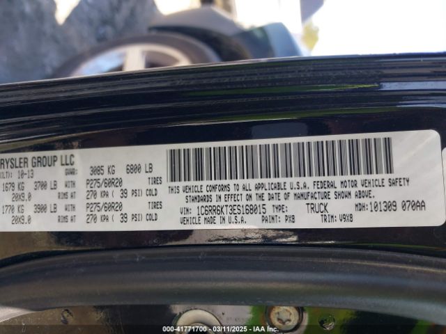 1C6RR6KT3ES168015 RAM 1500 Express