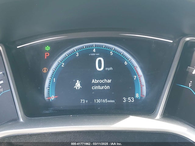 2HGFC3B70GH350314 Honda Civic Ex-l