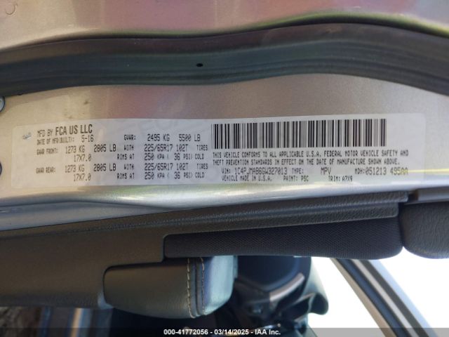 1C4PJMAB6GW327013 Jeep Cherokee Sport