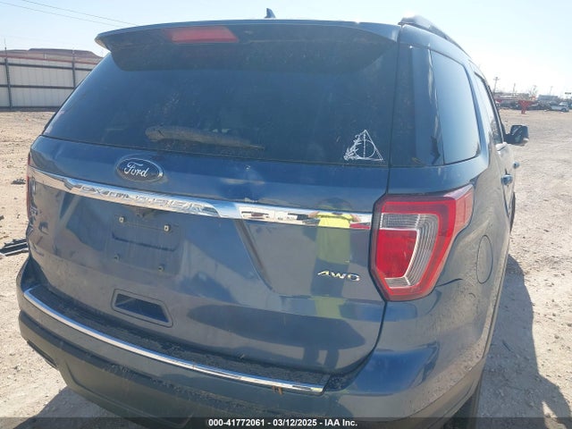 1FM5K8D86JGC41452 Ford EXPLORER XLT