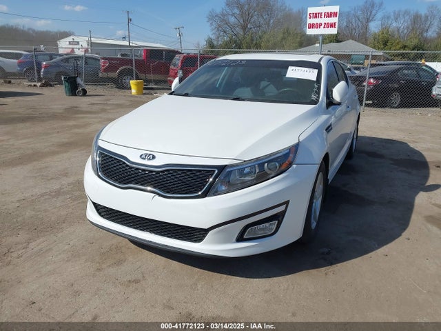 2015 Kia Optima Lx მანქანა იყიდება აუქციონზე, vin: KNAGM4A71F5645173, აუქციონის ნომერი: 41772123