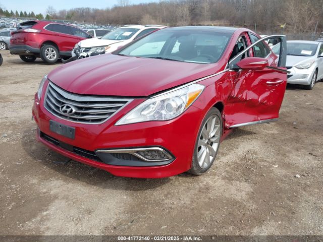 KMHFH4JG9GA555812 Hyundai Azera Limited