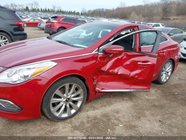 KMHFH4JG9GA555812 Hyundai Azera Limited