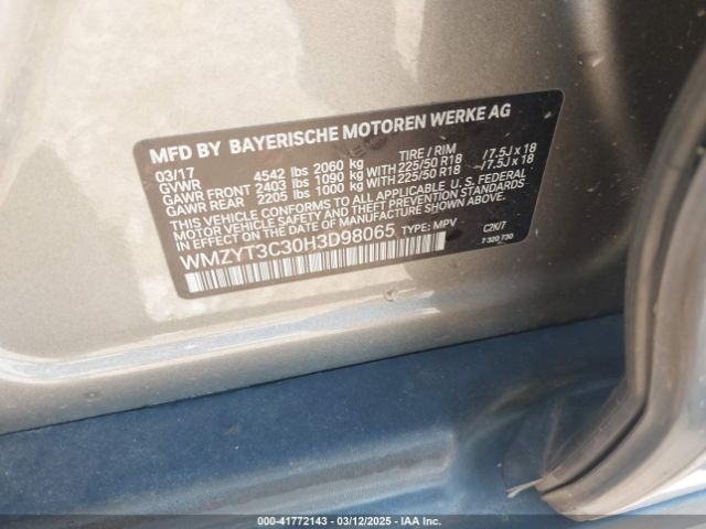 WMZYT3C30H3D98065 Mini Countryman Cooper S