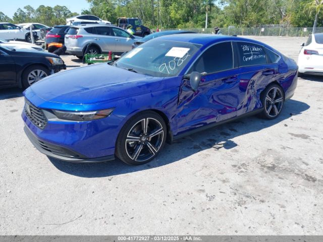 1HGCY2F57SA019082 Honda Accord Hybrid Sport