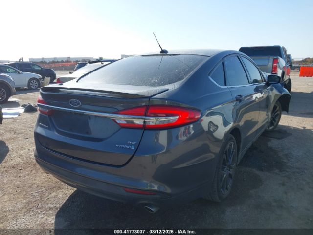 3FA6P0LU8JR116073 Ford Fusion Hybrid Se
