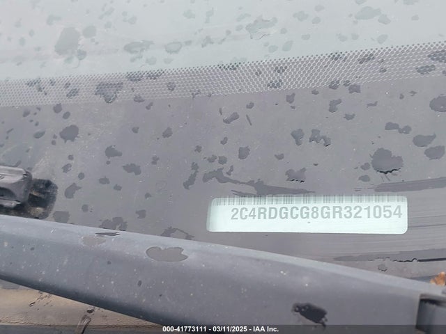Dodge Grand Caravan Sxt 2016 2C4RDGCG8GR321054 Image 9