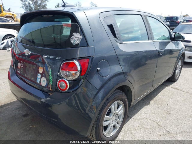 Chevrolet Sonic Lt Auto 2016 1G1JC6SH8G4155506 Image 4