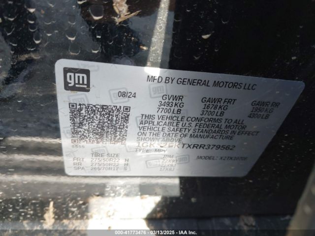 1GKS2EKTXRR379562 GMC lm2