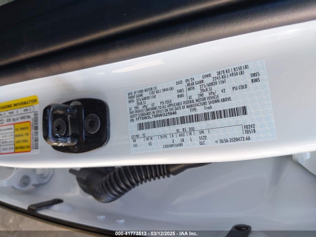 1FT6W3L75RWG25846 Ford F-150 Lightning Flash