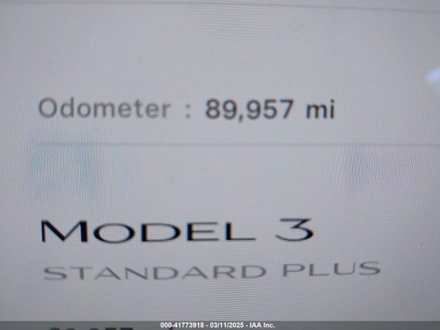5YJ3E1EA0LF597761 Tesla Model 3 Standard Range Plus Rear-wheel Drive/standard Range Rear-wheel Drive
