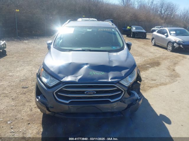 MAJ6S3GL7KC259940 Ford Ecosport Se