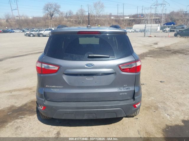 MAJ6S3GL7KC259940 Ford Ecosport Se