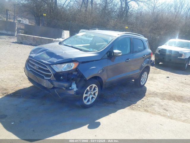MAJ6S3GL7KC259940 Ford Ecosport Se