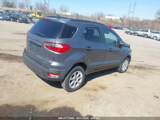 MAJ6S3GL7KC259940 Ford Ecosport Se