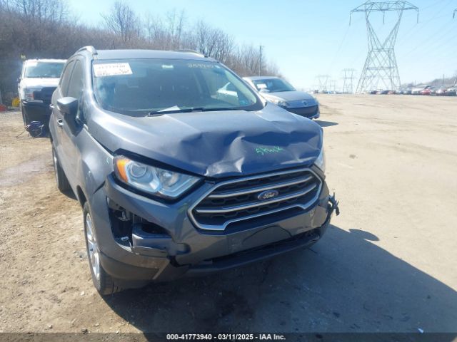 MAJ6S3GL7KC259940 Ford Ecosport Se