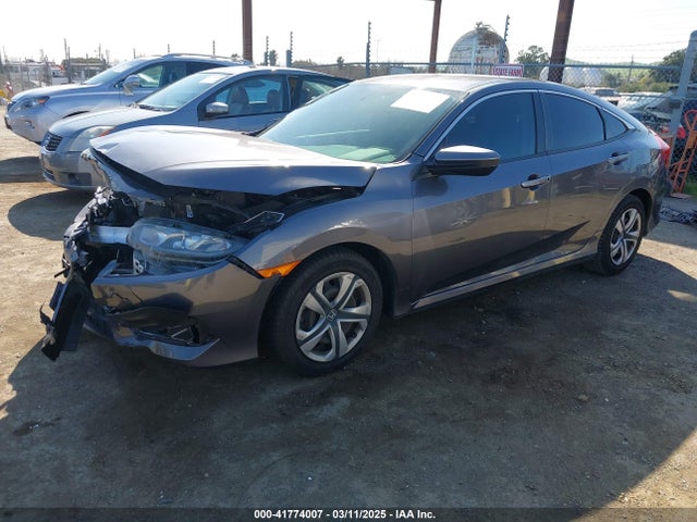 Honda Civic Lx 2016 19XFC2F59GE233084 Image 2