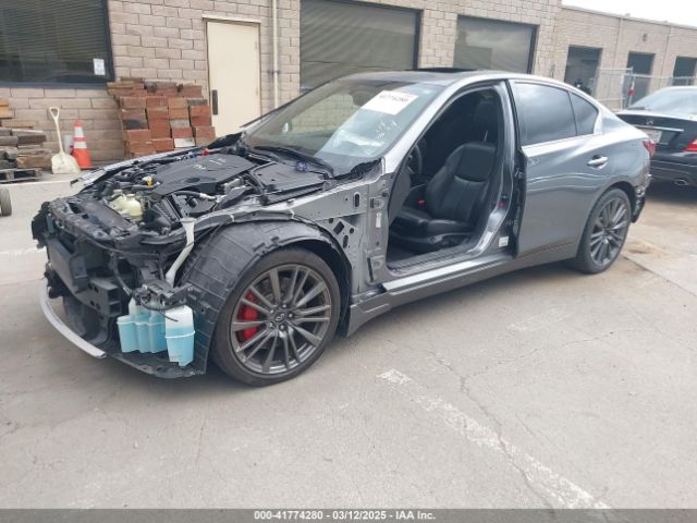 JN1FV7AP4KM760849 Infiniti Q50 3.0t Red Sport 400