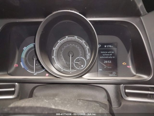 KMHLM4AJ0PU037693 Hyundai Elantra Hybrid Blue