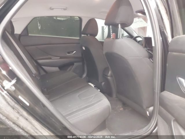 KMHLM4AJ0PU037693 Hyundai Elantra Hybrid Blue