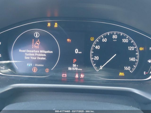 1HGCV1F56NA054123 Honda Accord Ex-l
