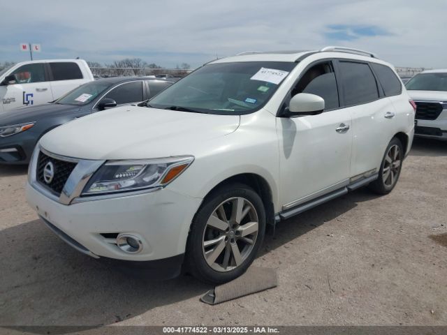 5N1AR2MN3EC693904 Nissan Pathfinder Platinum
