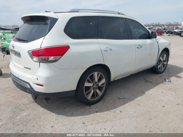 5N1AR2MN3EC693904 Nissan Pathfinder Platinum