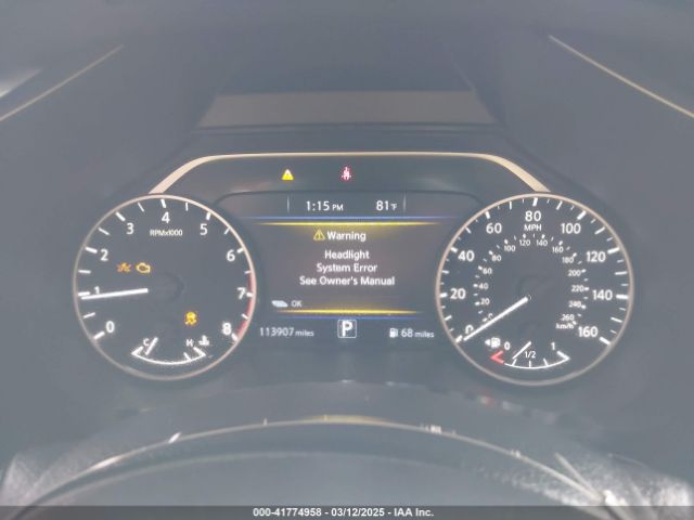 5N1AZ2MJ5KN163608 Nissan MURANO S