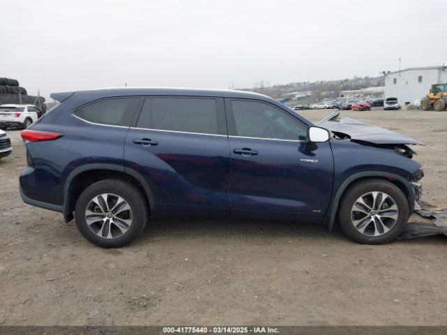 5TDHBRCH5MS022744 Toyota Highlander Hybrid Xle