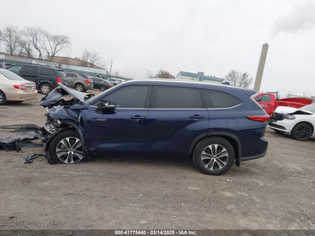 5TDHBRCH5MS022744 Toyota Highlander Hybrid Xle