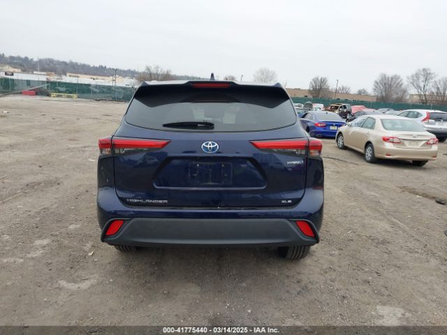 5TDHBRCH5MS022744 Toyota Highlander Hybrid Xle
